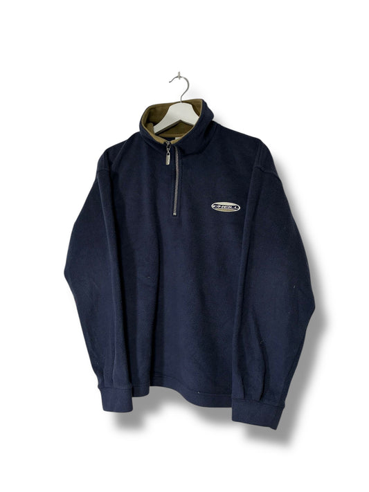 O’Neill Vintage Fleece Quarter Zip Surfwear Pullover - Size L