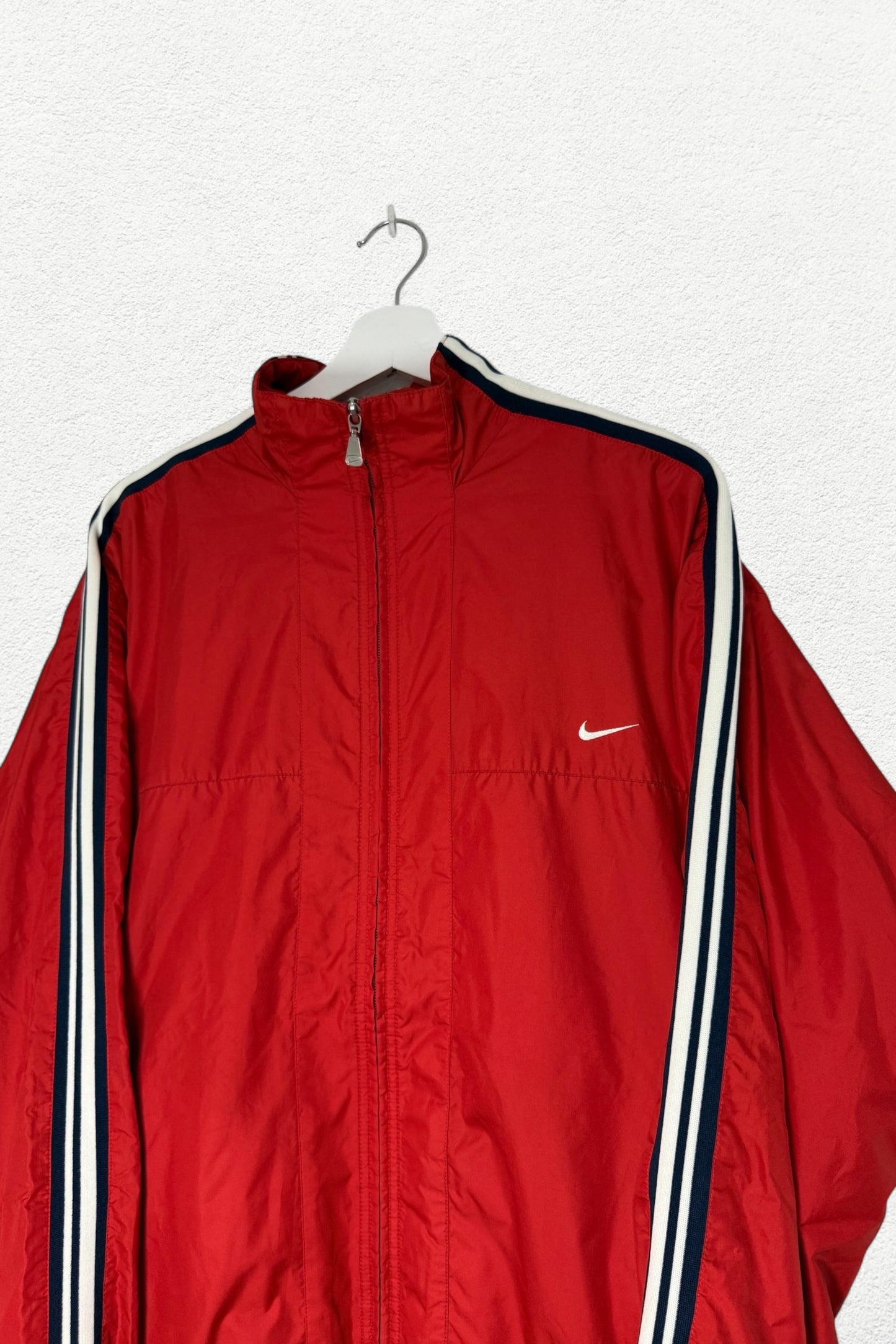 Nike Red Windbreaker Jacket - XL
