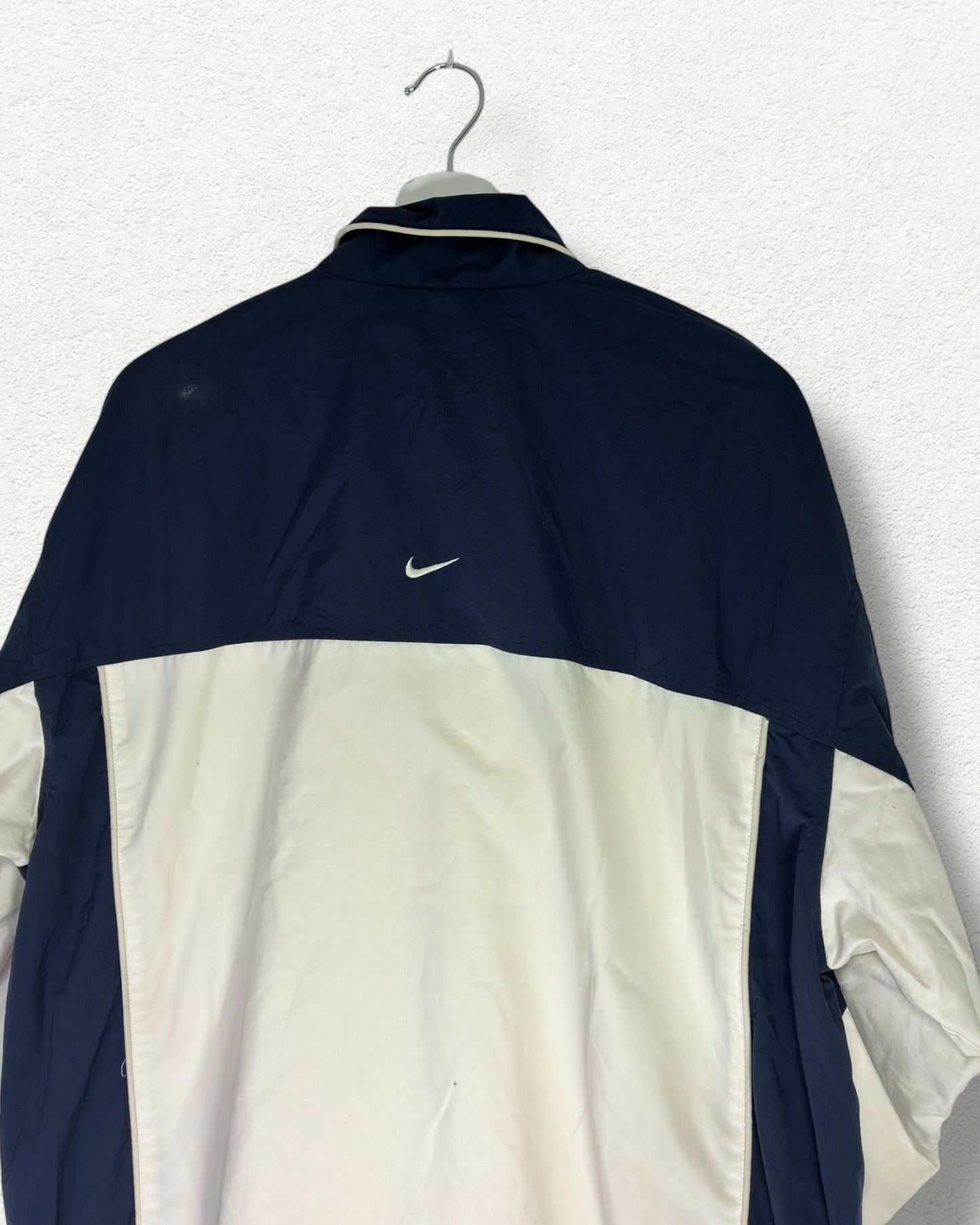 Nike Two-Tone Windbreaker - 2000s Streetwear Icon - M