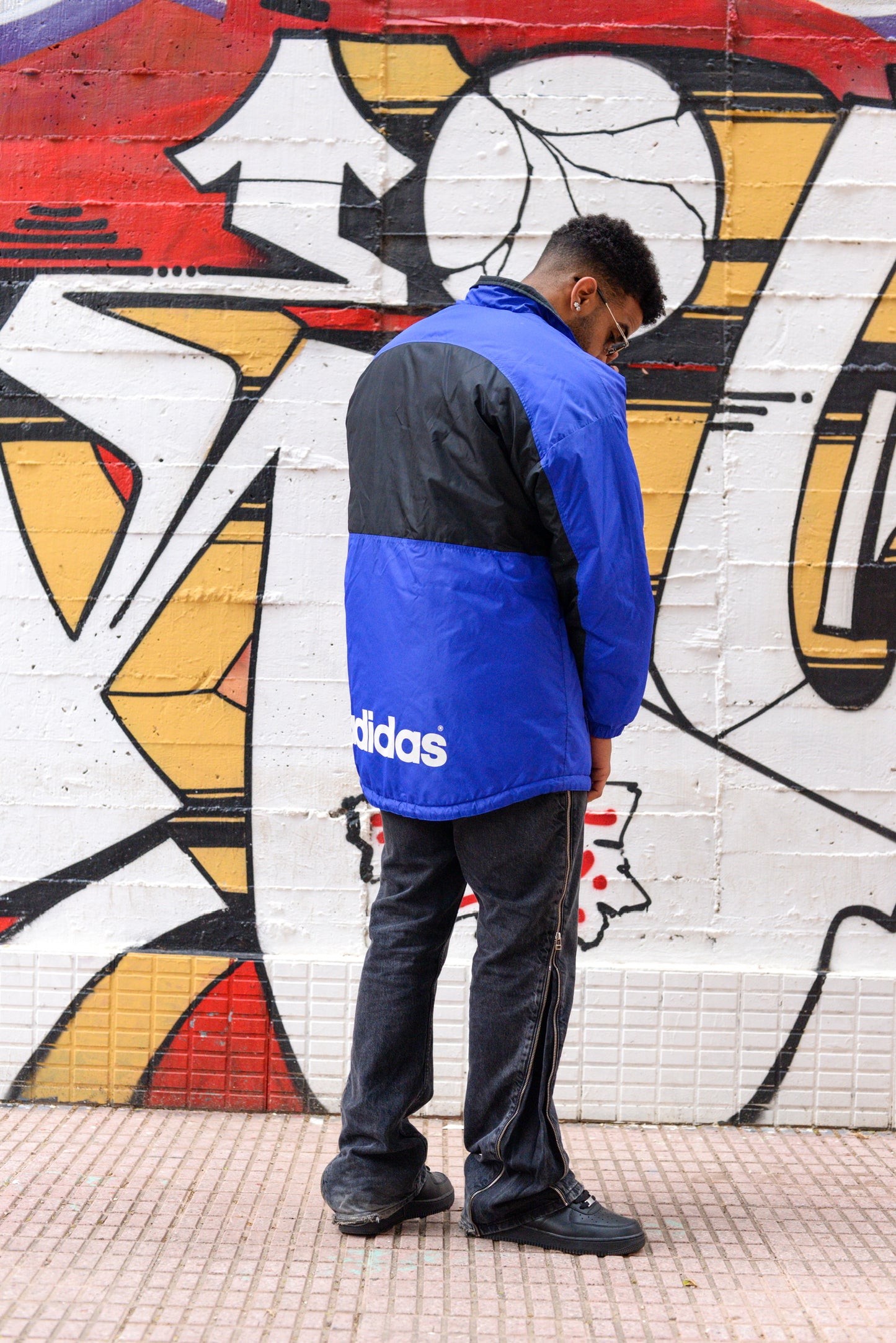 Adidas 3-Stripes Long Puffer Parka – Rare Retro - L