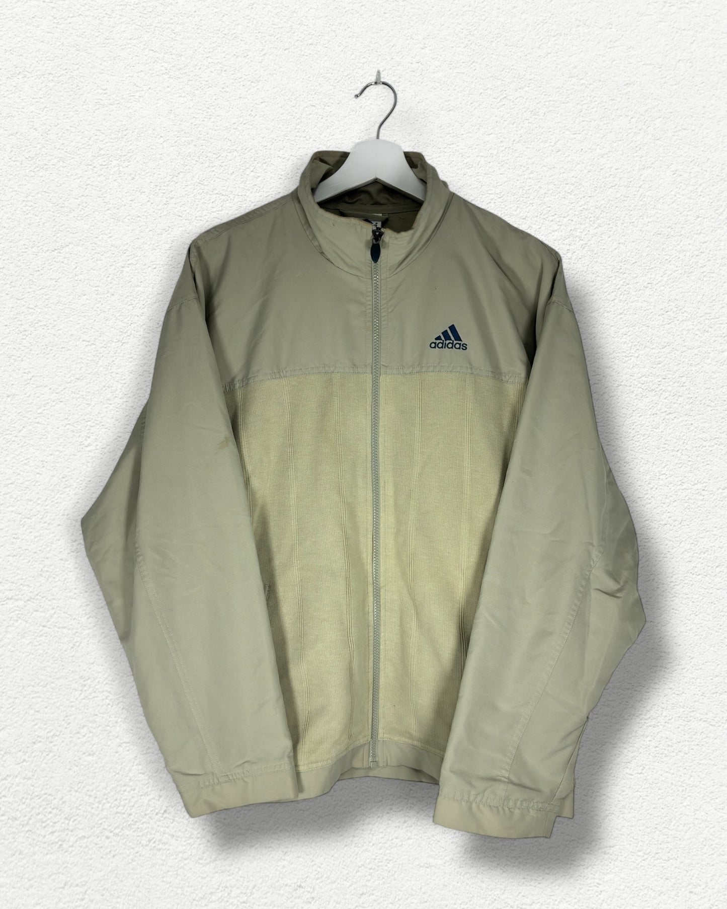 Adidas Vintage Track Jacket - Minimalist Beige - S