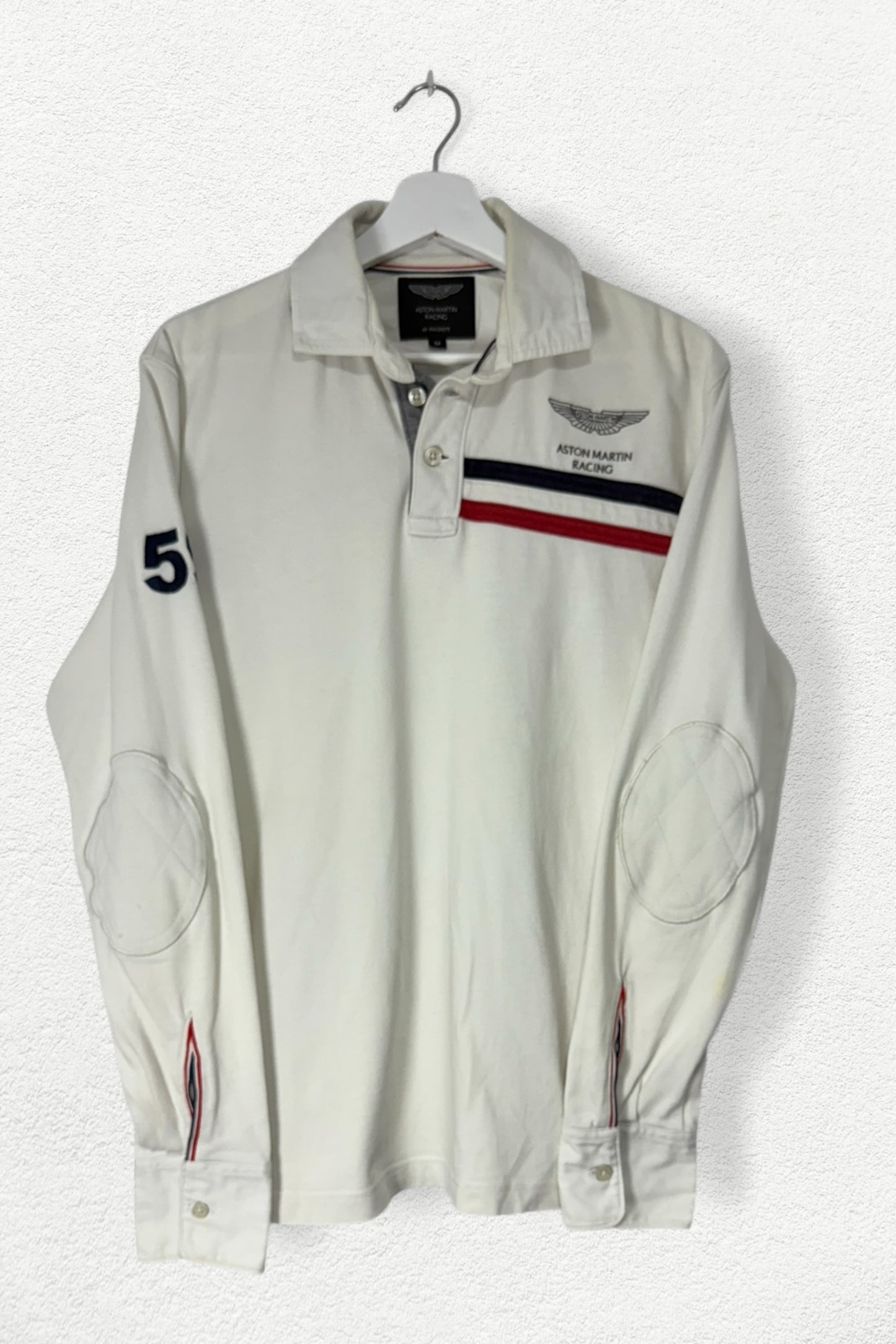 Aston Martin Racing Long Sleeve Polo - M