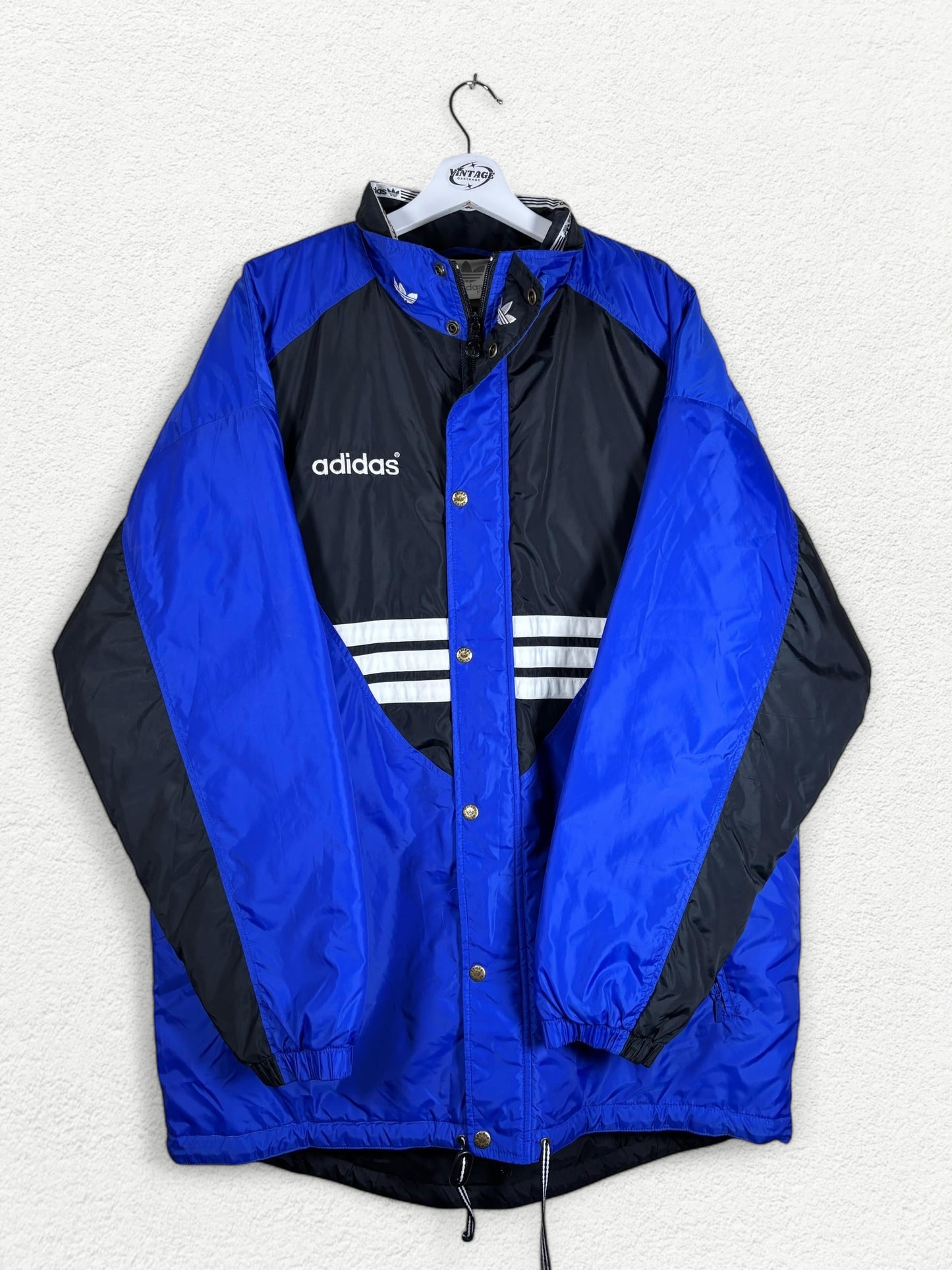Adidas 3-Stripes Long Puffer Parka – Rare Retro - L