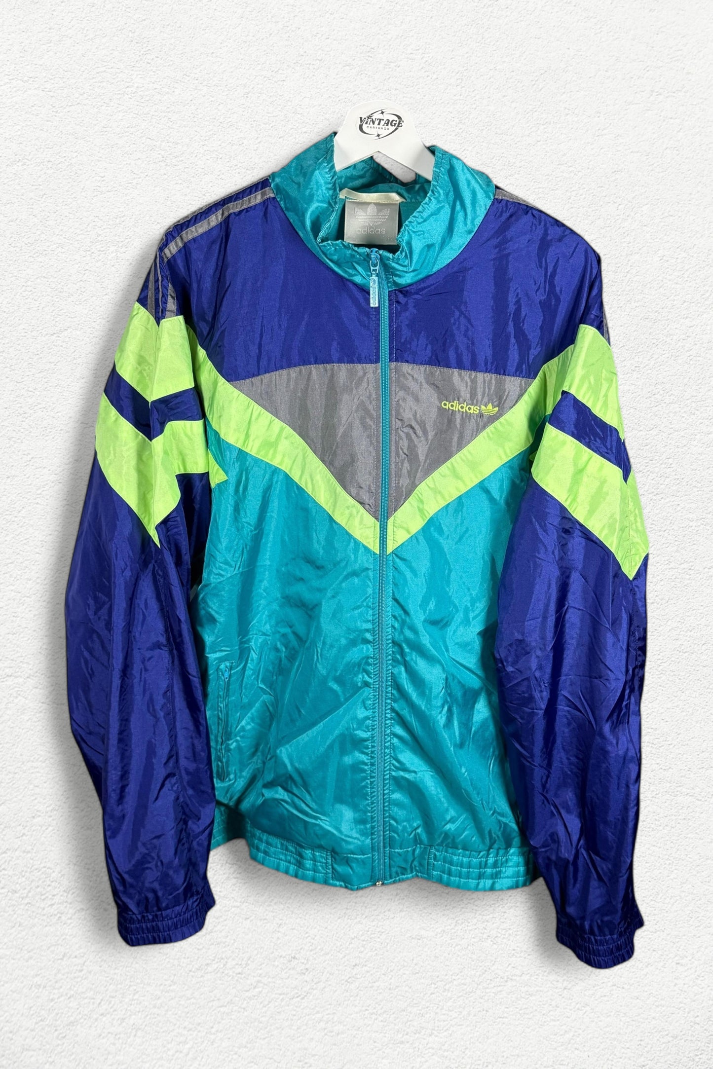Vintage 90s Adidas Windbreaker Jacket - XL
