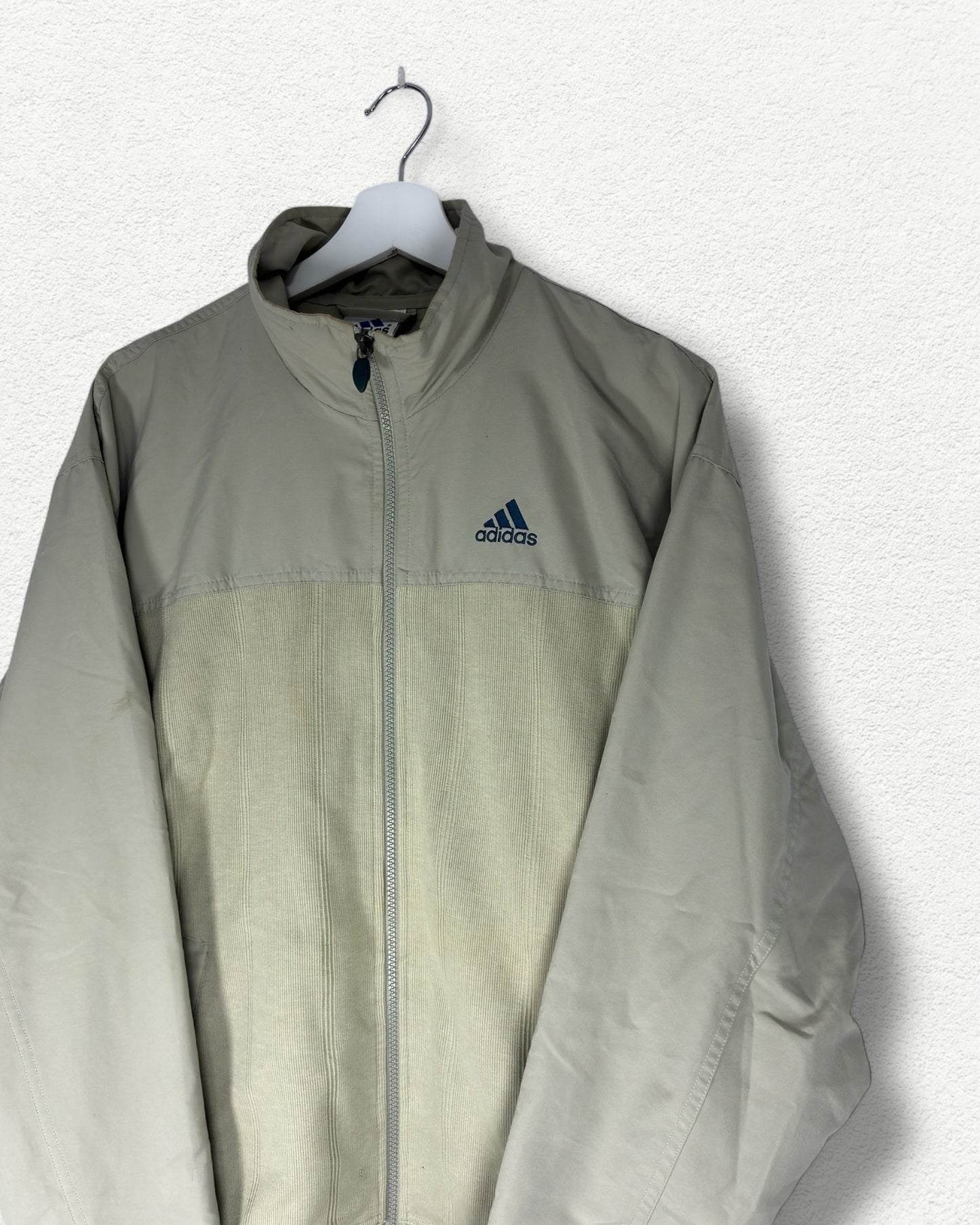 Adidas Vintage Track Jacket - Minimalist Beige - S