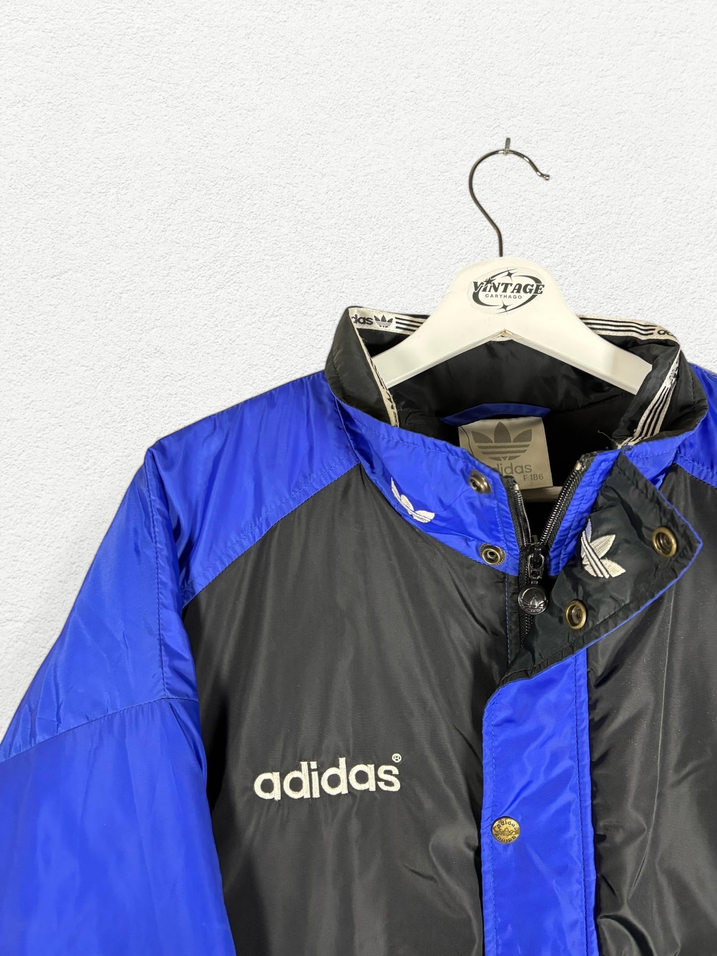 Adidas 3-Stripes Long Puffer Parka – Rare Retro - L