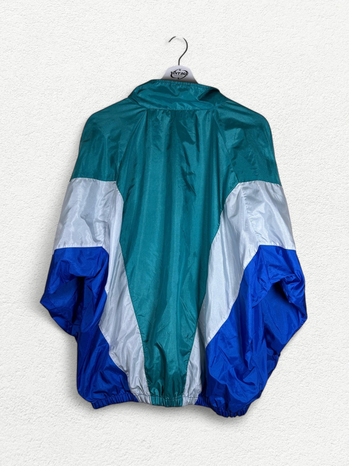 Adidas Windbreaker – Retro Colorblock Jacket - L