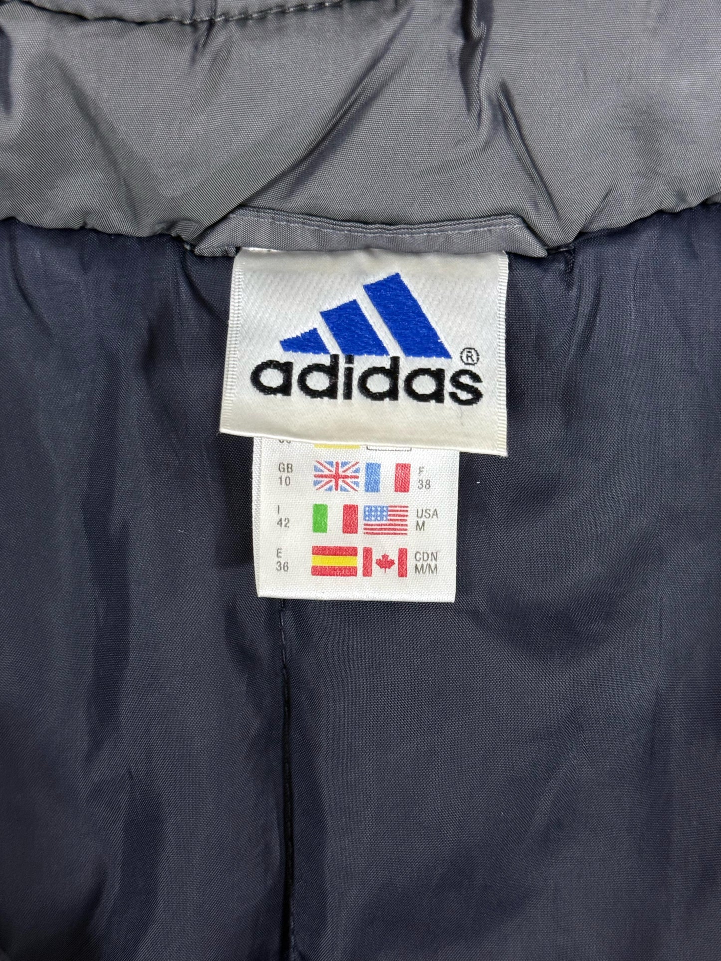 Adidas Longline Puffer Coat – Oversized Winter Must-Have - L