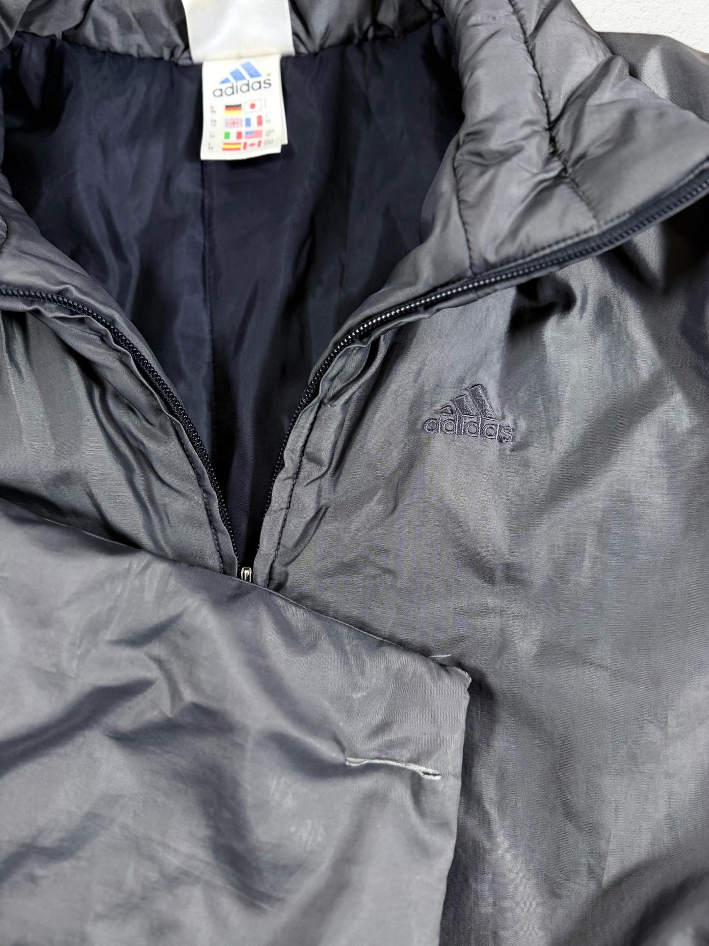 Adidas Longline Puffer Coat – Oversized Winter Must-Have - L