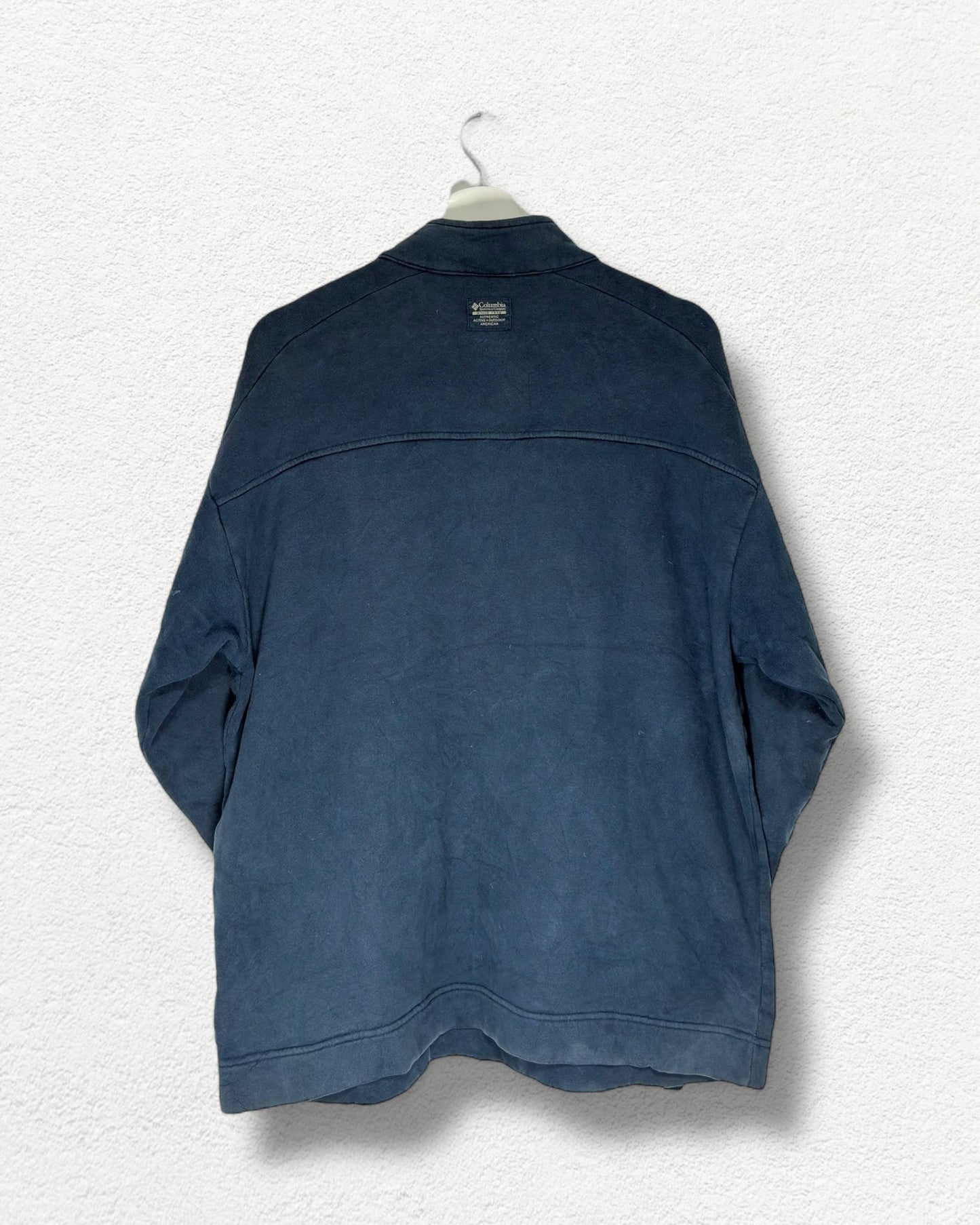 Columbia Half Zip Fleece - L - Vintage Outdoor 90s