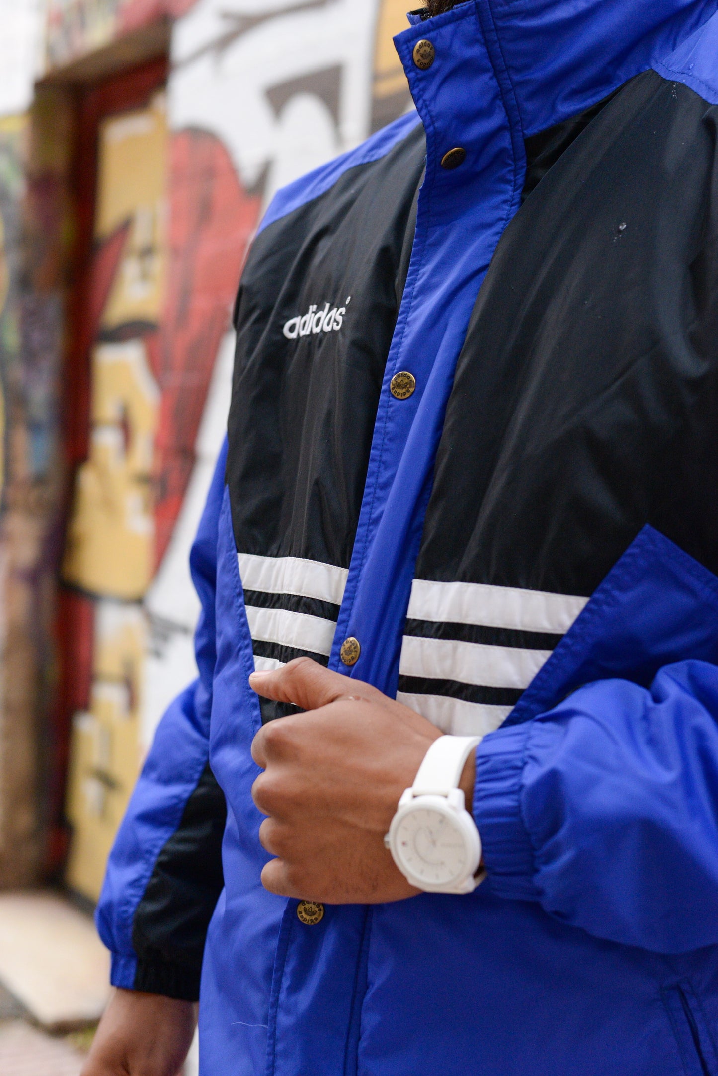 Adidas 3-Stripes Long Puffer Parka – Rare Retro - L