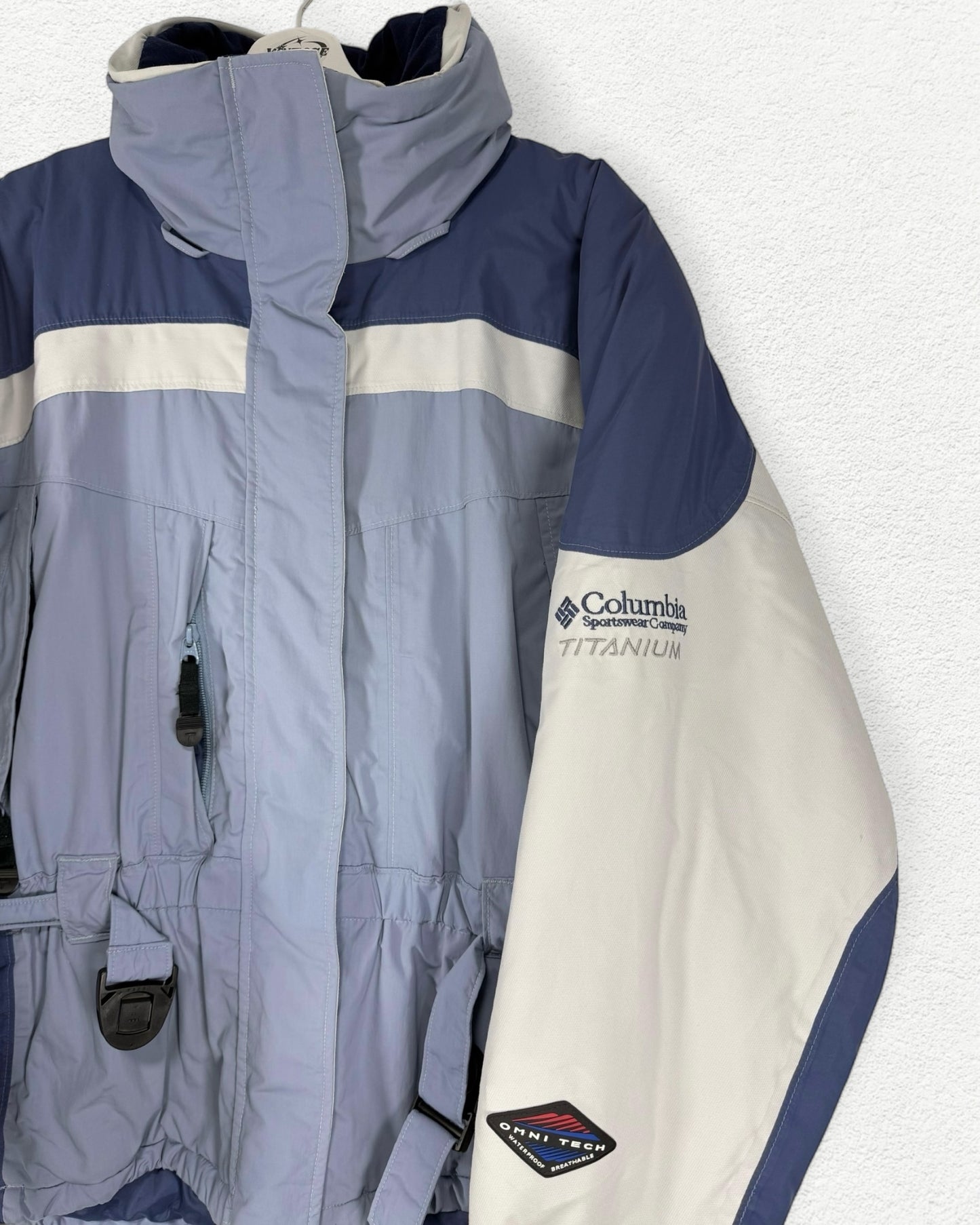 Columbia Puffer Jacket – Titanium Omni-Tech - L