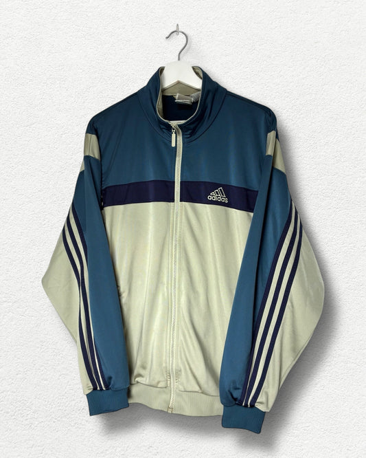 Adidas Track Jacket - M - Vintage Bicolor Navy Cream