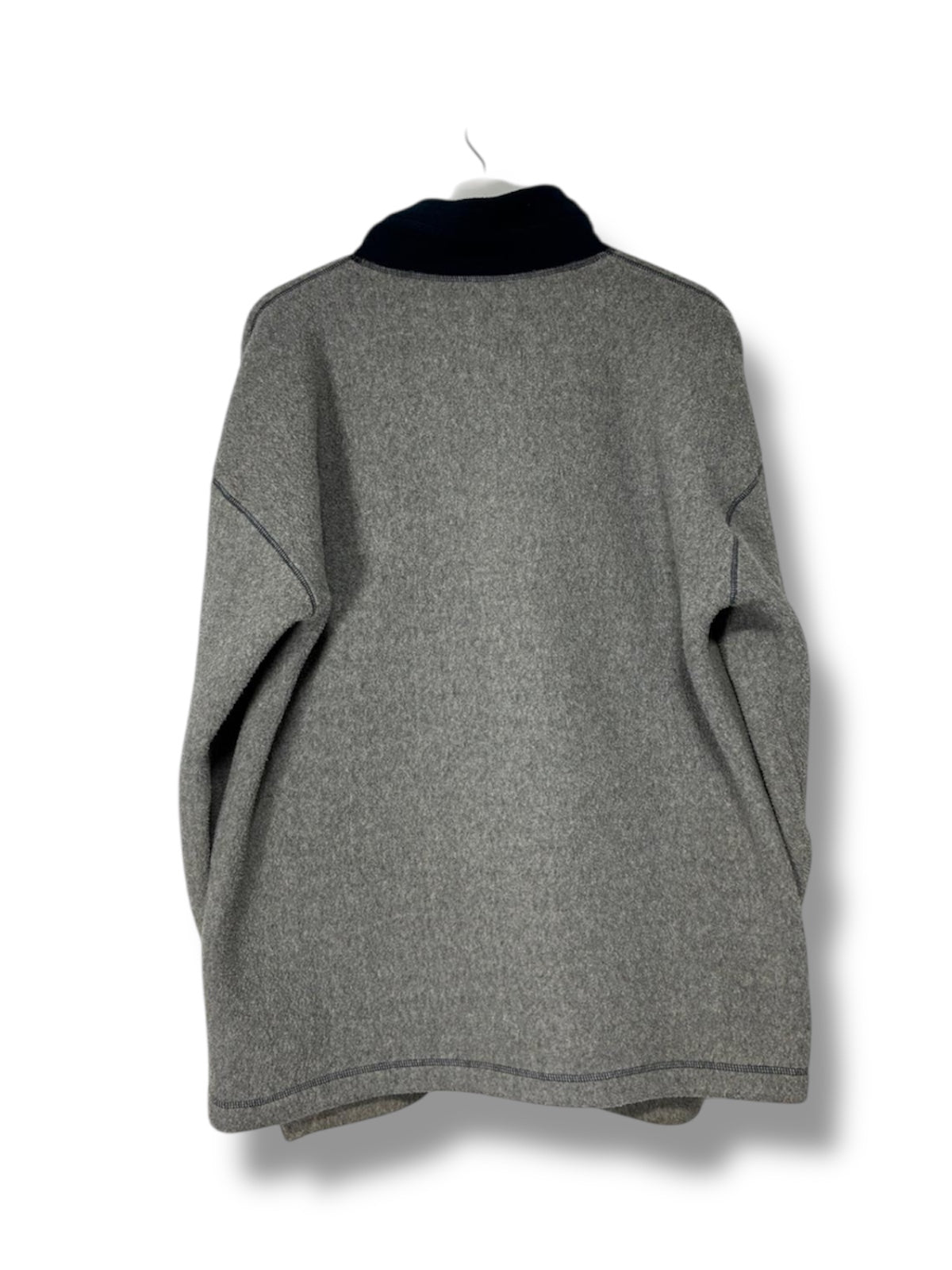 Nike Vintage Fleece Quarter Zip – Grey Navy – Size XL