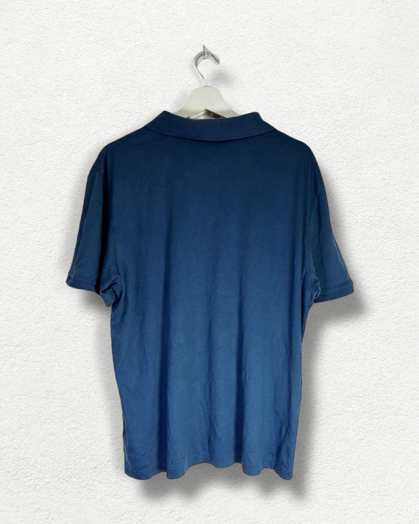 Calvin Klein 90s Minimal Polo - Faded Blue Style - XL
