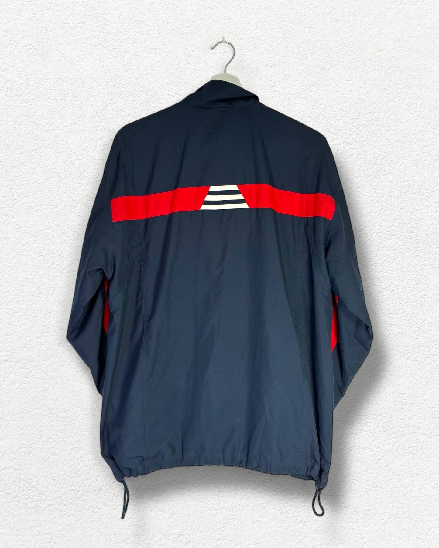 Adidas Tracksuit 90s Navy Red Logo - L