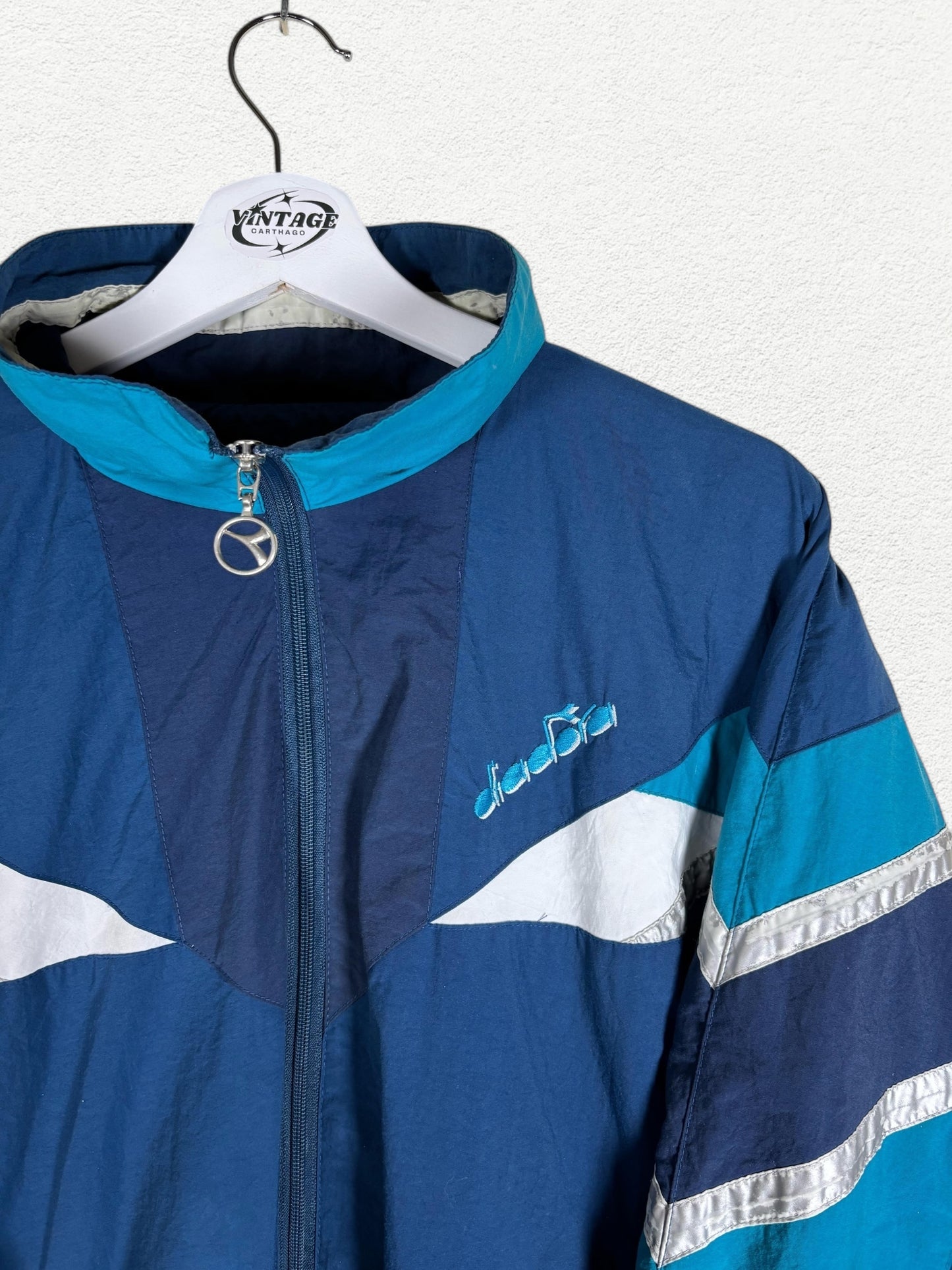 Diadora Windbreaker – Rare Retro Sports Jacket - M