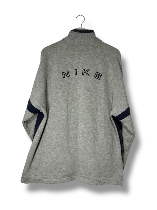 Nike Vintage Full Zip Track Jacket Grey Navy – L – Big Back Logo