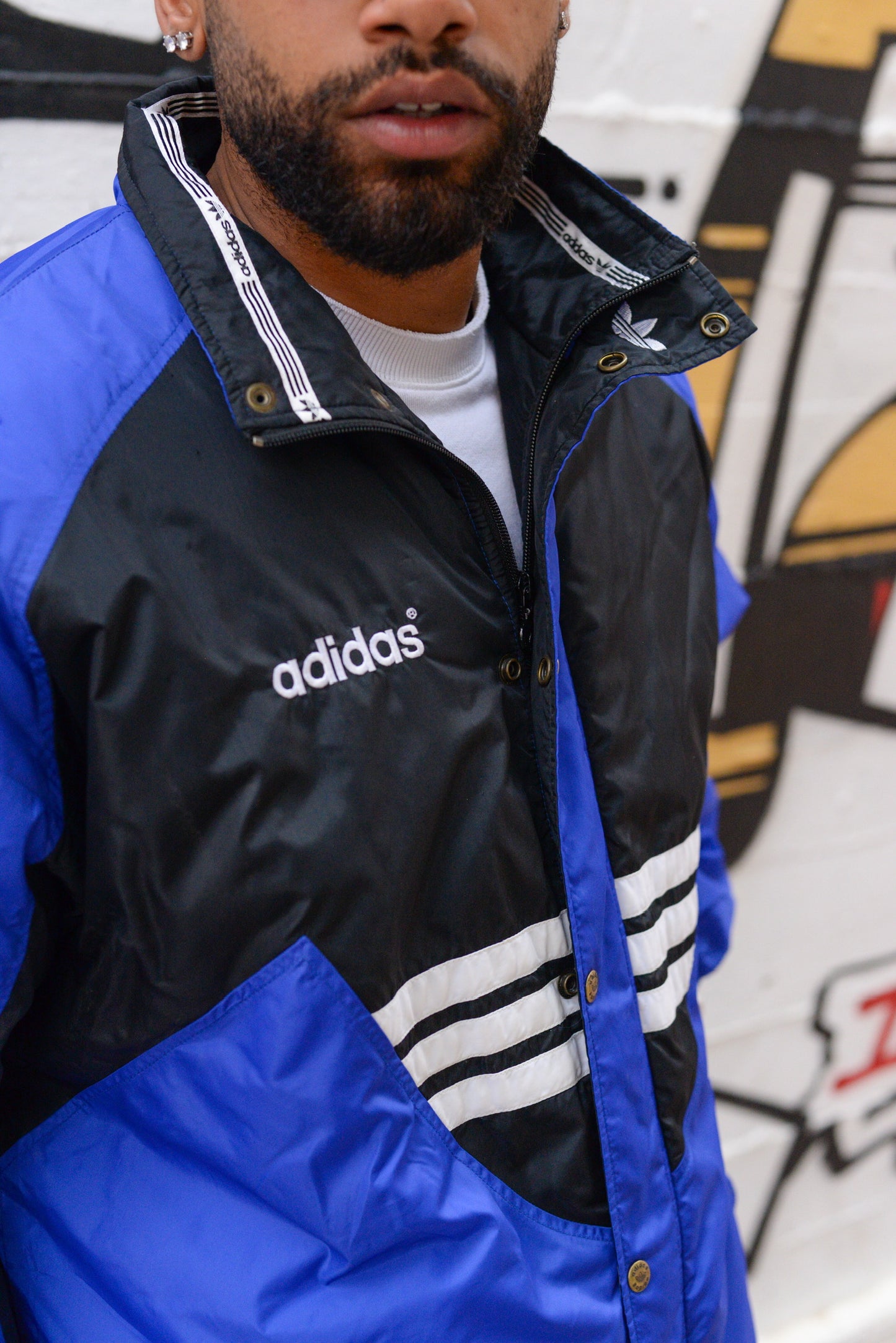 Adidas 3-Stripes Long Puffer Parka – Rare Retro - L