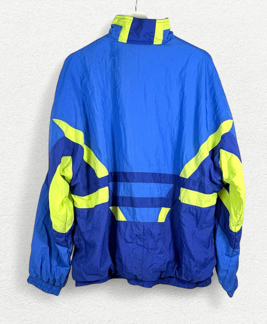 Puma Windbreaker – Rare Neon Retro Streetwear - XL