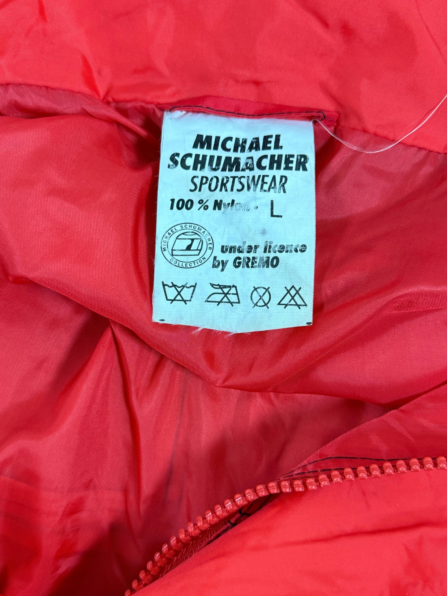 Schumacher Formula 1 World Champion Jacket – F1 Retro Rare - L