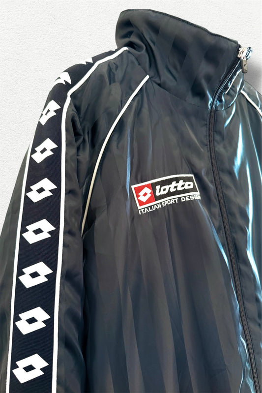 Lotto Puffer Coat – Italian Sport Design Vintage Look - L