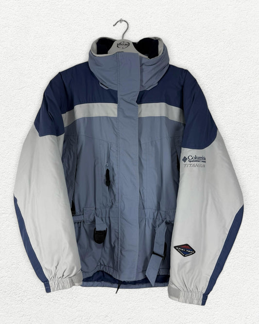Columbia Puffer Jacket – Titanium Omni-Tech - L