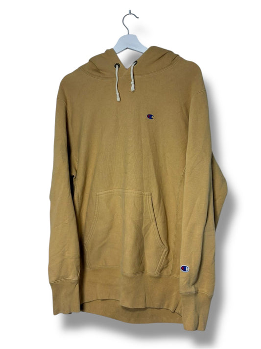 Champion Reverse Weave Hoodie – Mustard Yellow – Size L