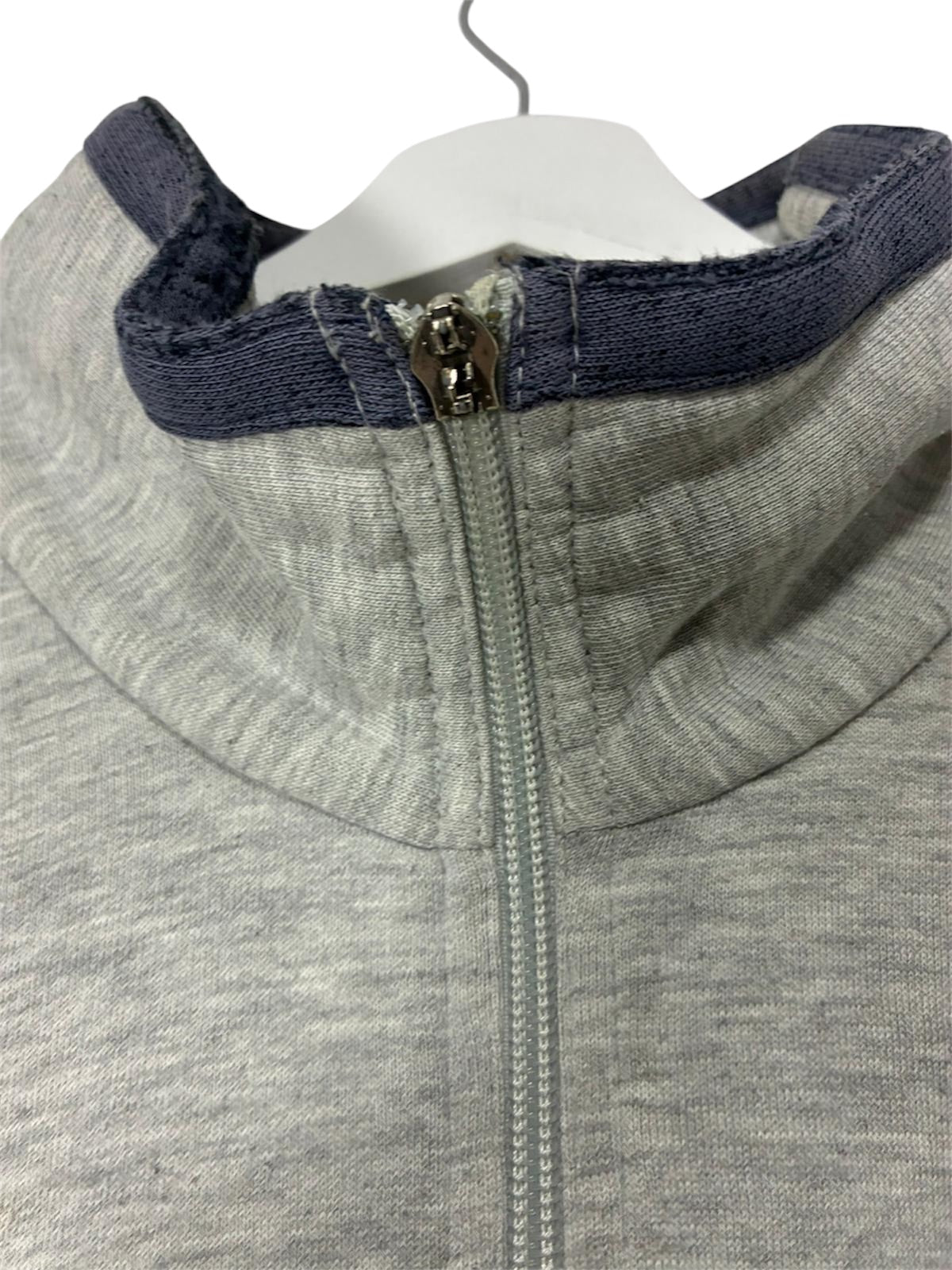 Nike Vintage Full Zip Track Jacket Grey Navy – L – Big Back Logo