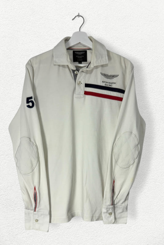 Aston Martin Racing Long Sleeve Polo - M