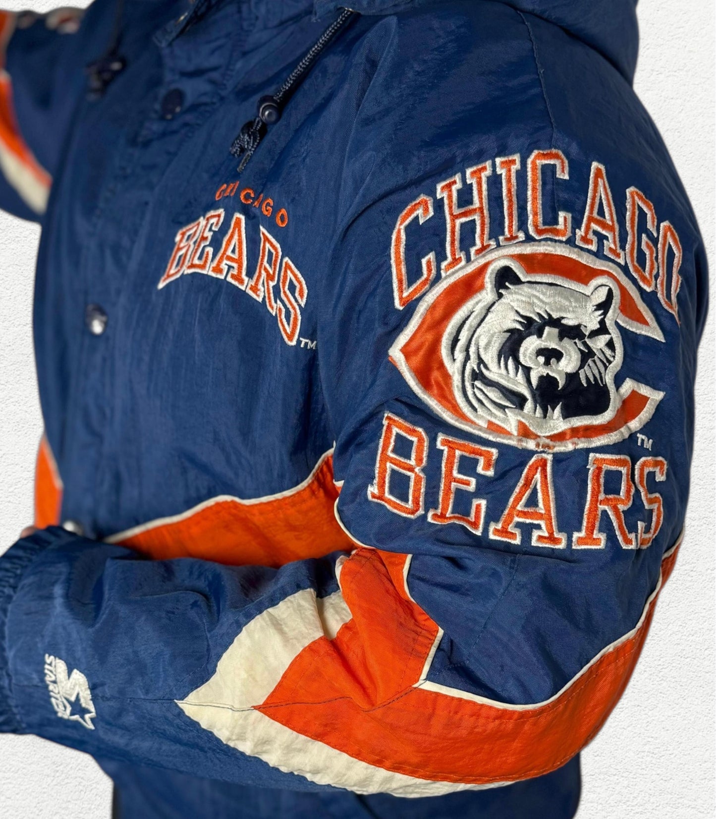Vintage Chicago Bears NFL Starter Jacket – Iconic 90s Windbreaker