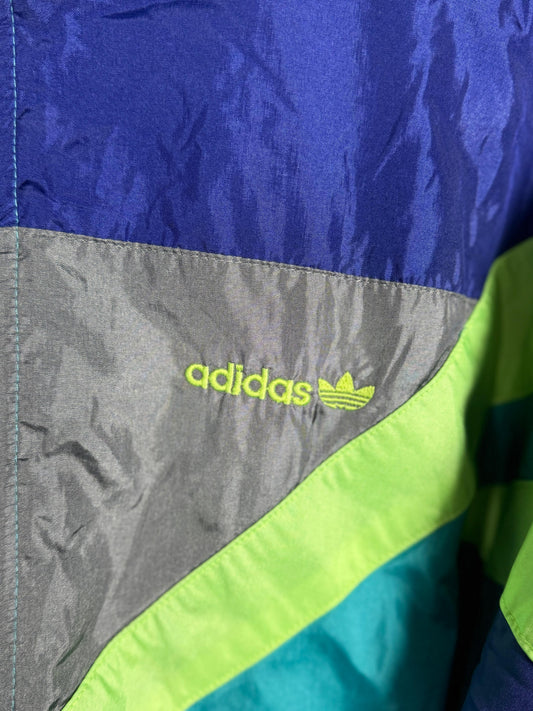 Vintage 90s Adidas Windbreaker Jacket - XL
