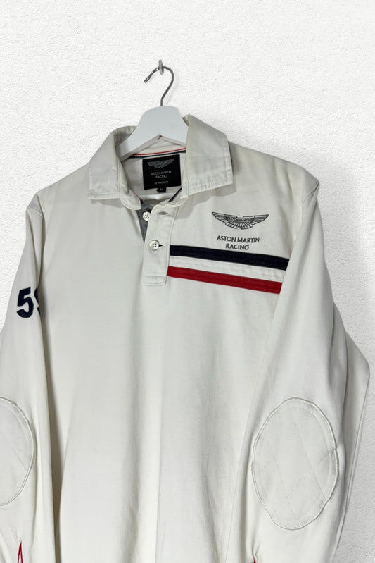 Aston Martin Racing Long Sleeve Polo - M