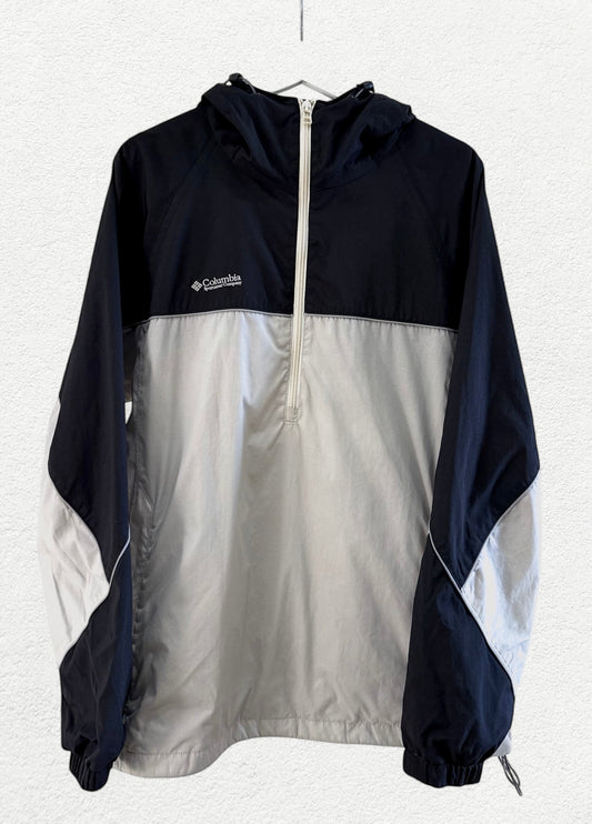 Columbia Windbreaker Half-Zip 90s Style - L