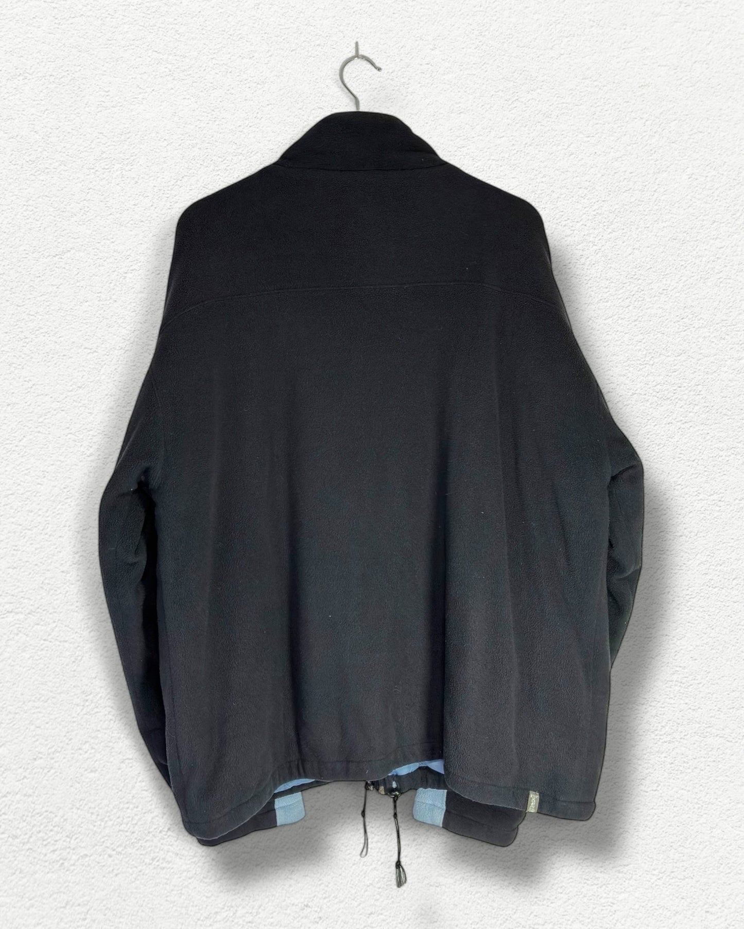 Nike Sportswear Fleece Jacket - XL - 90s Black Blue