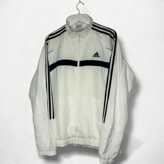 Adidas Track Jacket M – Classic White 3-Stripes