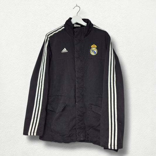Adidas Real Madrid Jacket - Size M - Vintage Football Training Style