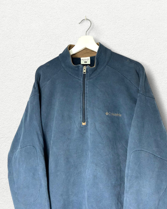 Columbia Half Zip Fleece - L - Vintage Outdoor 90s