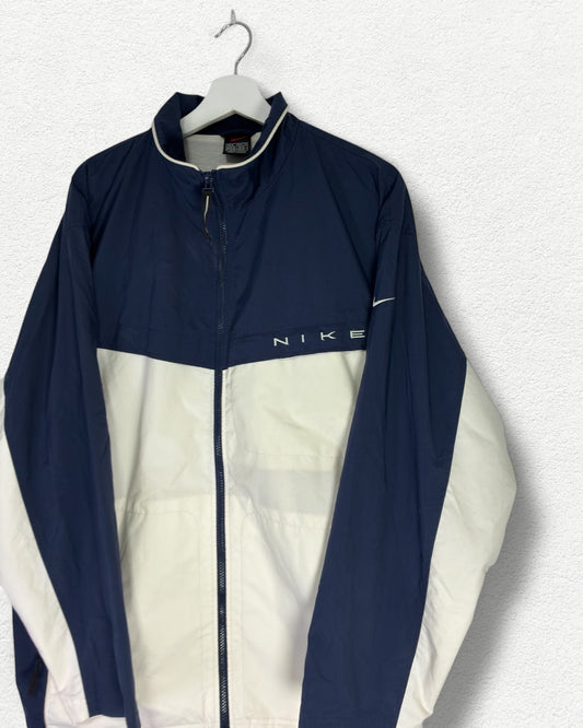 Nike Two-Tone Windbreaker - 2000s Streetwear Icon - M