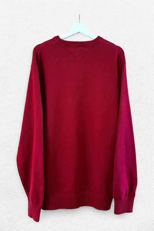 Tommy Hilfiger Minimal Logo Knit Jumper – Classic - L
