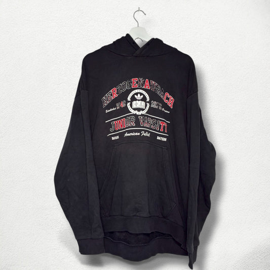 Adidas Originals Hoodie - Size 2XL - Herzogenaurach Vintage College Style