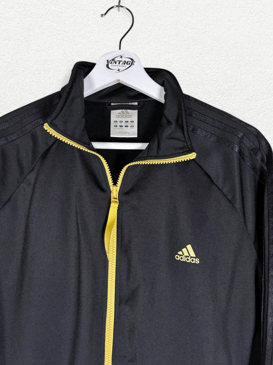 Adidas Track Jacket – Minimalist Retro Sportswear Style - XL