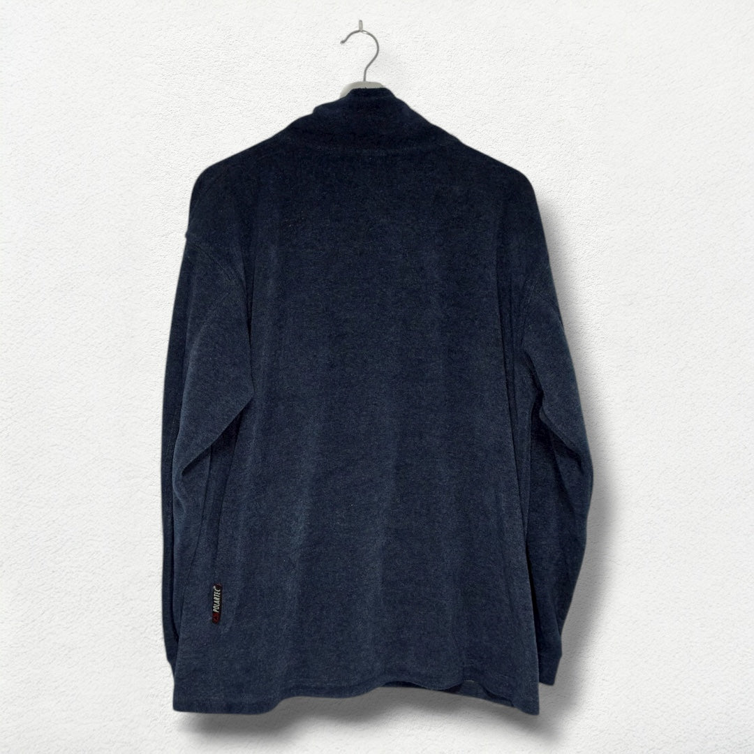 Nike Tech Fleece Zip Jacket - Size S - Vintage 2000s Dark Navy
