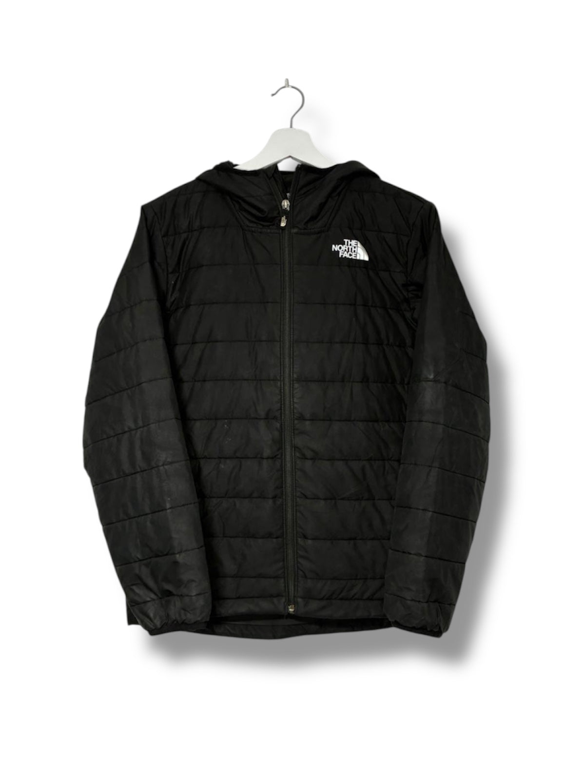 The North Face Black Puffer Jacket – Hooded – XL Youth (Fits S/M)