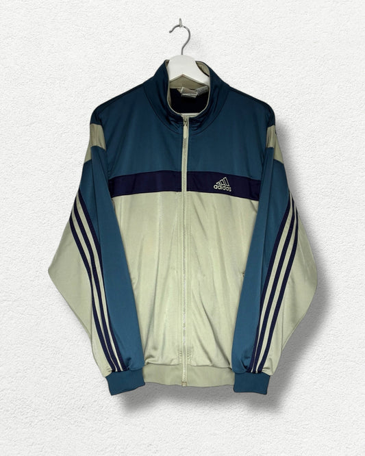 Adidas Track Jacket - M - Vintage Bicolor Navy Cream
