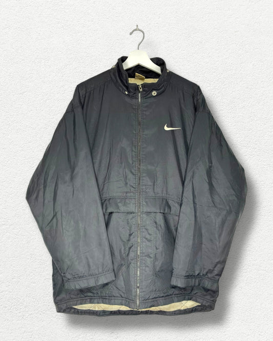Nike 90s Big Swoosh Jacket - Vintage Windbreaker - M