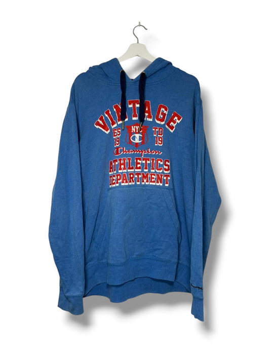 Champion Vintage Athletics Hoodie Sky Blue - XXL - College Streetwear