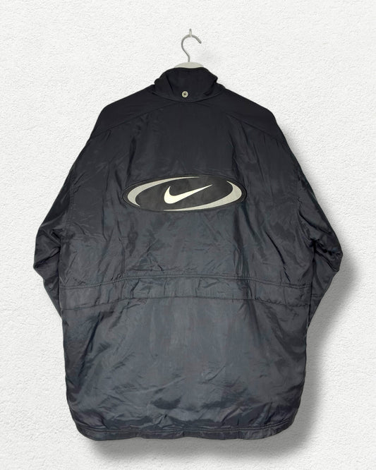 Nike 90s Big Swoosh Jacket - Vintage Windbreaker - M