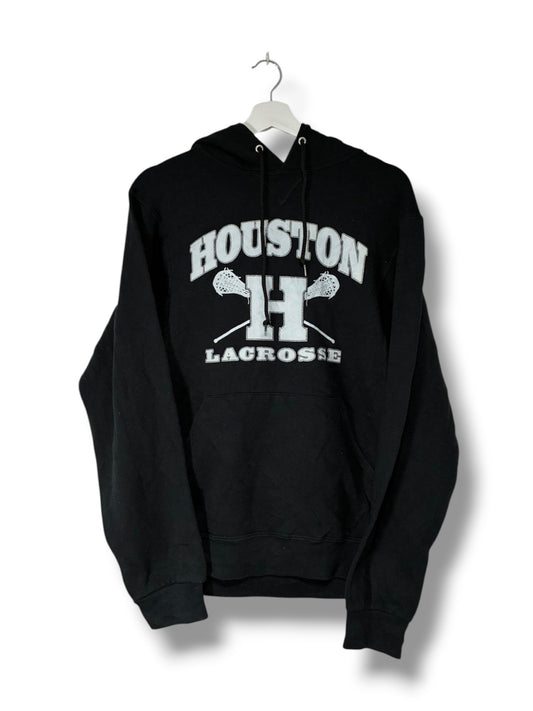 Houston Lacrosse Hoodie Black Size L - USA College Sweatshirt