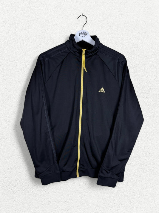 Adidas Track Jacket – Minimalist Retro Sportswear Style - XL